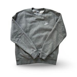 Nike Men's Classic Gray Crewneck Sweater size medium